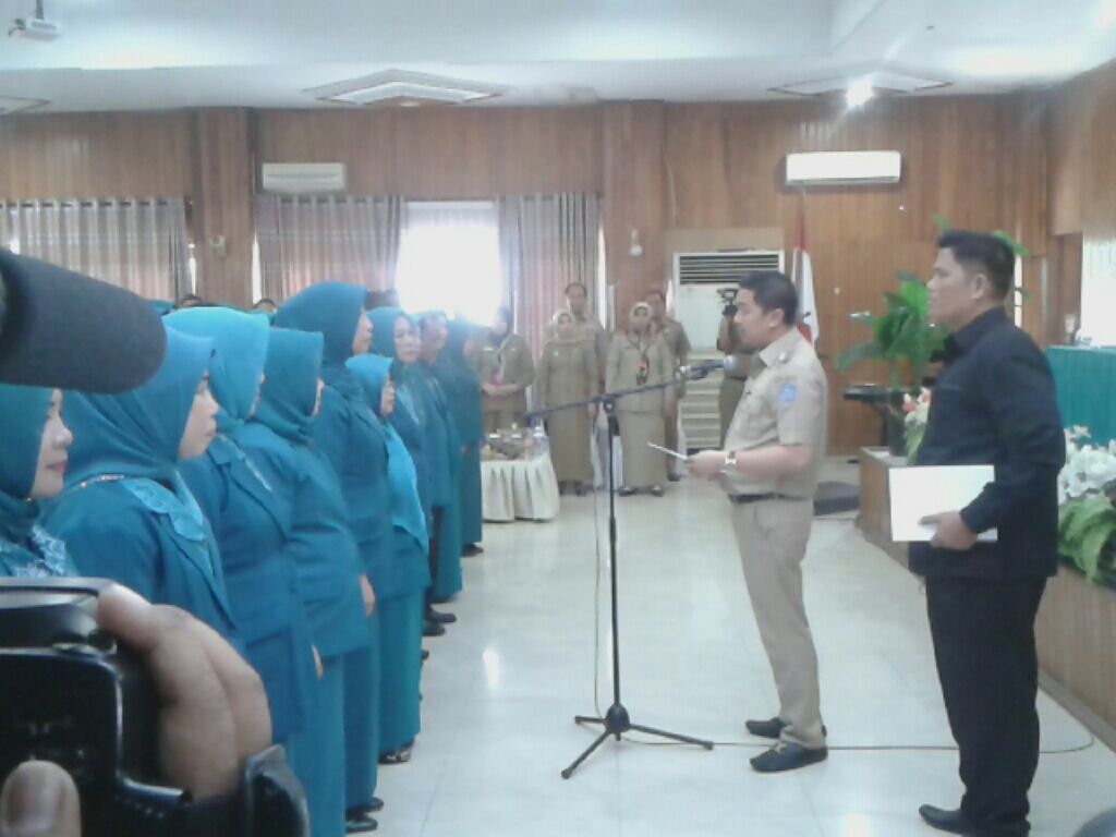 Sepekan Jalani Rutinitas Walikota, ADP Lantik  Pengurus PKK