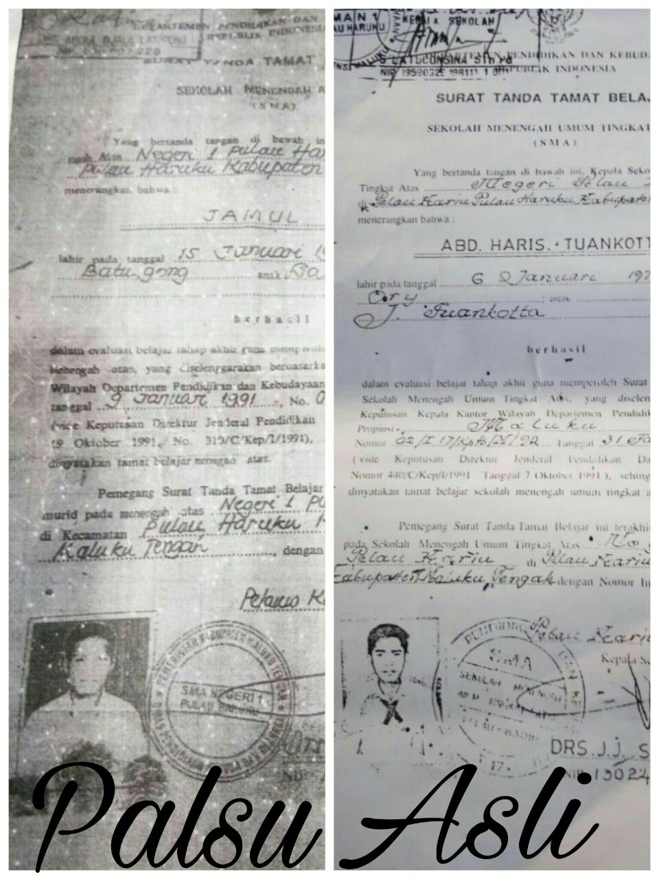 Kades Marombo Pantai Diduga Gunakan Ijazah Palsu, Berikut Fakta Kejanggalannya