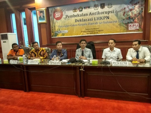 Laode Syarif: Korupsi Kada Tantangan Bersama