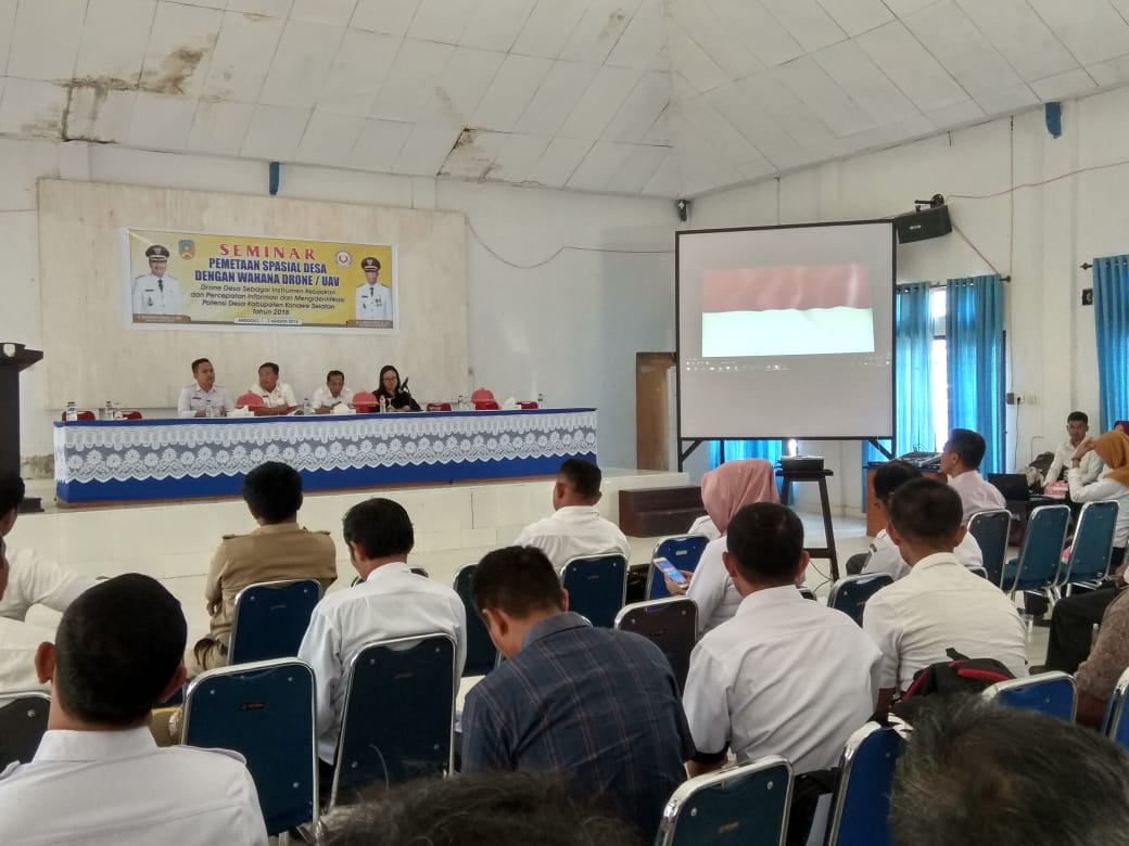 Tingkatkan Mutu Pembangunan Daerah, LPMPD Sultra dan Pemkab Konsel Gelar Seminar Pemetaan Spasial Desa