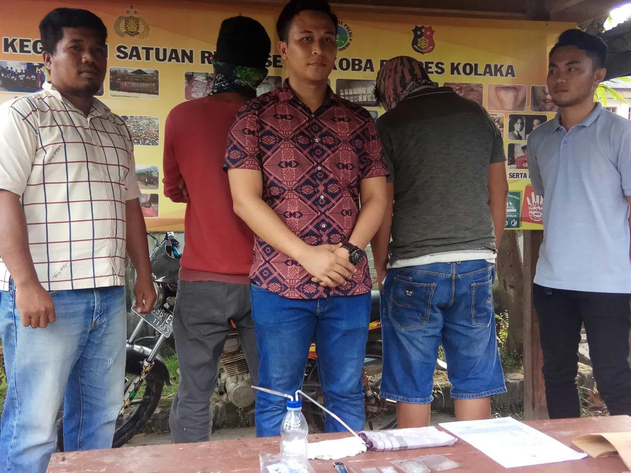 Miliki Narkoba, Polres Kolaka Amankan Dua Warga Wolo