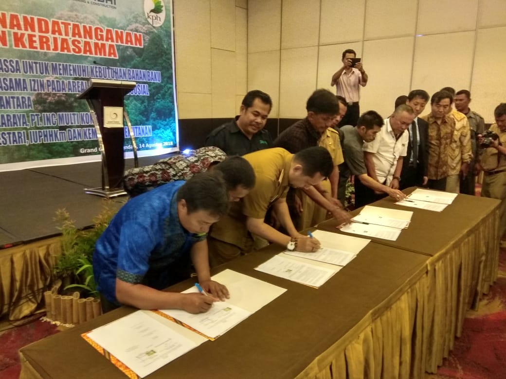 Pemprov Sultra dan PT. IMK Teken MoU di Bidang Energi Terbarukan