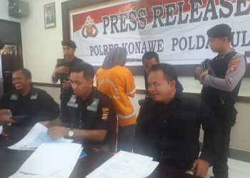 Gelapkan Tabungan Nasabah Rp189 Juta, CS BRI Tuoy Diamankan Polres Konawe