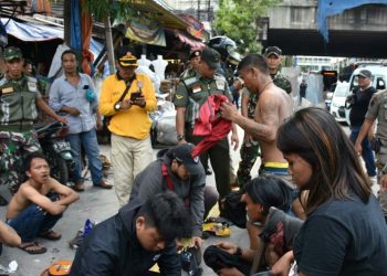 Kodim 0501/JP BS dan Polres Jakpus Amankan 43 Preman