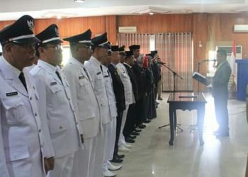 Sulkarnain Lantik Tiga Pejabat Pimpinan Tinggi Pratama