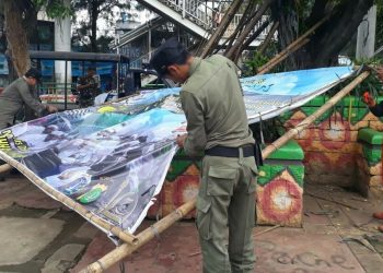 Bersama Tiga Pilar, Polres Jakbar Tertibkan Parkir Liar