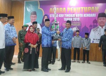 STQ Resmi Ditutup, Kecamatan Poasia Pertahankan Predikat Juara Umum