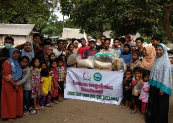 Bank Lapak JIC Bantu Korban Bencana