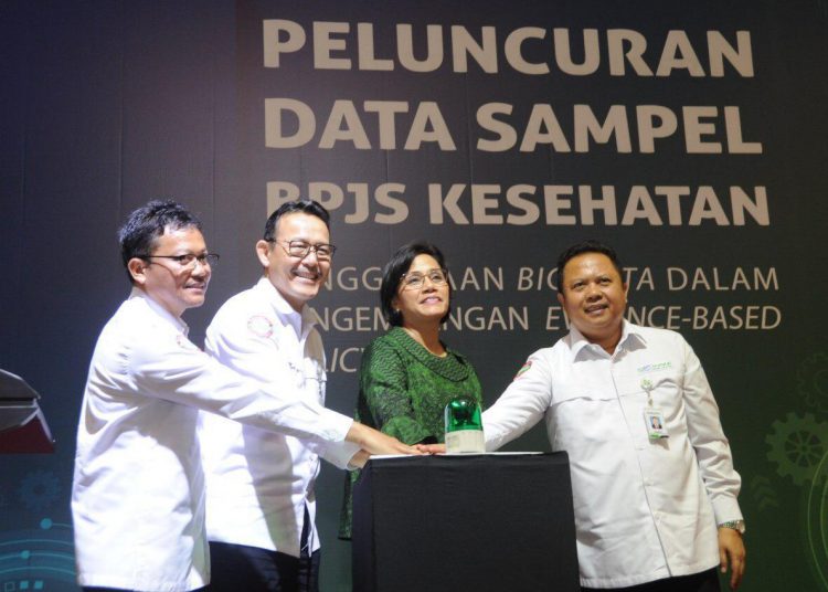 Peluncuran data sampel BPJS Kesehatan, Senin 25 Februari 2019. Foto: BPJS Kesehatan for TNC.