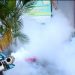 Antisipasi DBD, Dinkes Muna Fogging di Rutan Kelas IIB Raha