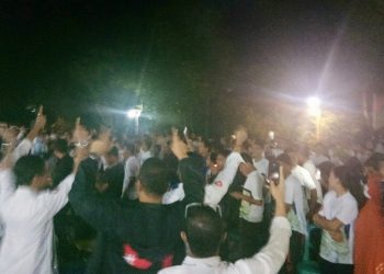 Teriakan “Ayo Pilih Jokowi” Menggema di Warkop Haji Anto Dua