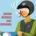 Tak Hanya Ojek, Sopir Angkot Juga Dilarang Merokok Sambil Nyetir