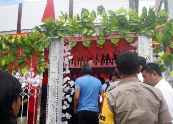 Unik dan Menarik, Nyoblos di TPS ini Bak Hadir di Pesta Pernikahan