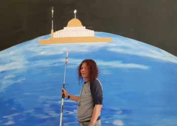 Beraksi di JIC, Begini Filosofi Lukisan Jumbo Paolo