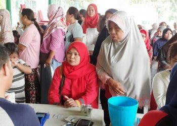 Puluhan PJLP JIC Nikmati Program Pangan Bersubsidi