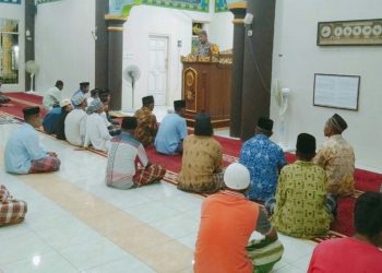 Ramadhan, Polsek Gu Gencar Sampaikan Pesan Kamtibmas di Masjid