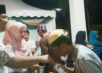 Wujud Syukur Pencapaian di Kanca Politik, AJP Santuni Puluhan Anak Pesantren