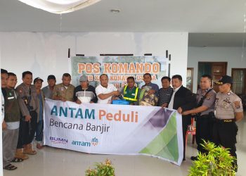 Peduli Korban Banjir Konut, PT. Antam Distribusi Bantuan Tahap Kedua