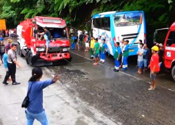 Rem Blong, Bus Pariwisata Seruduk Mobil Pertamina