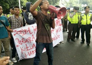 Diduga Menyuap, Mahasiswa Desak KPK Tangkap Dirut KBN