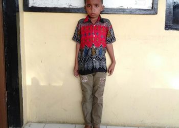 Seorang Bocah  Ditemukan Anggota Polsek Tiworo