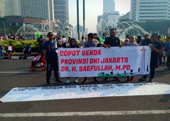 Kumpulkan Tanda Tangan, Anis Didesak Copot Sekda DKI Jakarta