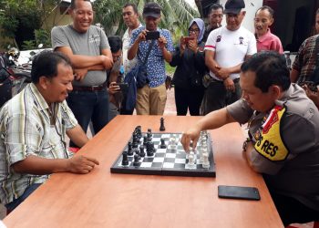 Kapolres Pelabuhan Belawan Buka Kejuaraan Catur dan Tenis Meja Wartawan