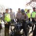 Polres Muna Kerjasama Propam Razia Polisi Berkendaraan