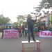 Tolak Revisi UU KPK, HMI Cabang Kendari Demonstrasi di Depan Wisma Lafran