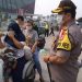 Polres Pelabuhan Belawan Bagi Ribuan Masker