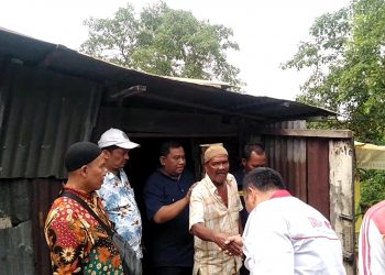 KSJ Salurkan 30 Paket Sembako di Medan Utara