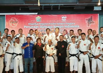 Resmi Dilantik, Porkemi Sultra Siap “Cetak” Kesatria Kempo Berprestasi di Tingkat International