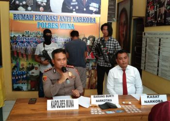 Bawa Narkotika, Tukang Ojek Asal  Kendari Ditangkap di Pelabuhan  Raha