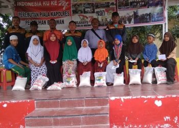 Belawan Pers Club dan Formabem Berikan Bantuan Kepada Anak Yatim
