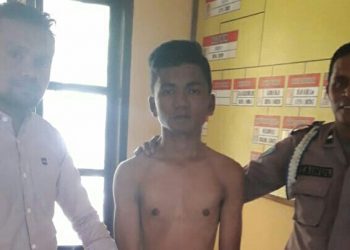 Polsek KP3 Raha Amankan Pelaku Curanmor Asal Maluku Utara
