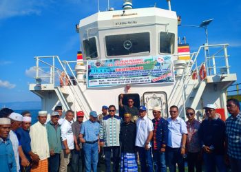 KM. Ganda Nusantara 19 Resmi Layani Rute Raha-Maligano