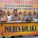 Polres Kolaka Tangani 240 Kasus di 2019, Tindak Pidana Penganiayaan Mendominasi