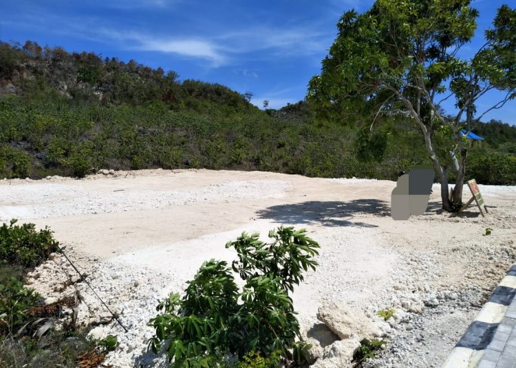 Lokasi pembangunan gedung pramuka Wakatobi. Foto: Syaiful/TenggaraNews.com.