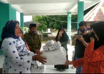 Tenaga Medis Posco-19 Binongko Terharu Dengan Kepedulian Wakil Bupati Wakatobi