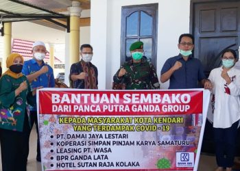 Bantu Penanganan Covid-19 di Sultra, PT. DJL Kucurkan Anggaran Rp1 Miliar