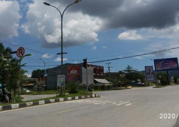 Hari Pertama Pelaksanaan Instruksi Wali Kota, Lalu Lintas di Kendari Lengang