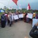 Petani di Desa Manunggal Tolak Okupasi PTPN II