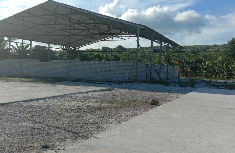 Pembangunan sarana olahraga di Desa Timu, Kecamatan Tomia Timur, Wakatobi yang dipermasalahkan BPD Desa Timu.