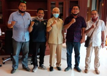 Jelang Konsolidasi 15 Kabupaten/Kota, Pengurus Projo Sultra Silaturahmi ke Wagub Sultra