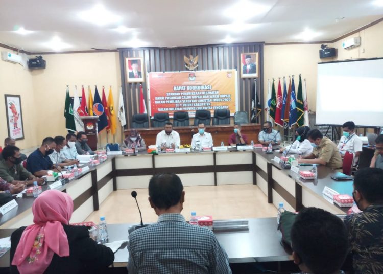 Rapat KPU Sultra