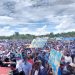 Ribuan Simpatisan BERAMAL Antar Mendaftar di KPUD Konkep