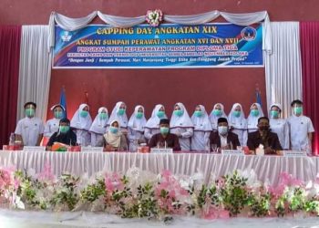 14 Calon Perawat USN Kolaka Ikuti Ucap Janji di Capping Day