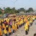 Dekranas Kota Kendari Gelar Senam Sembari Eksplore Obyek Wisata