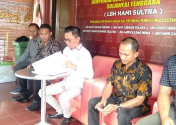 Lima Aktivis Buruh Ditetapkan Tersangka, LBH HAMI Sultra : Prematur dan Dipaksakan