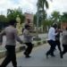 Kantor BLK Didemo, Polisi Pukuli Demonstran